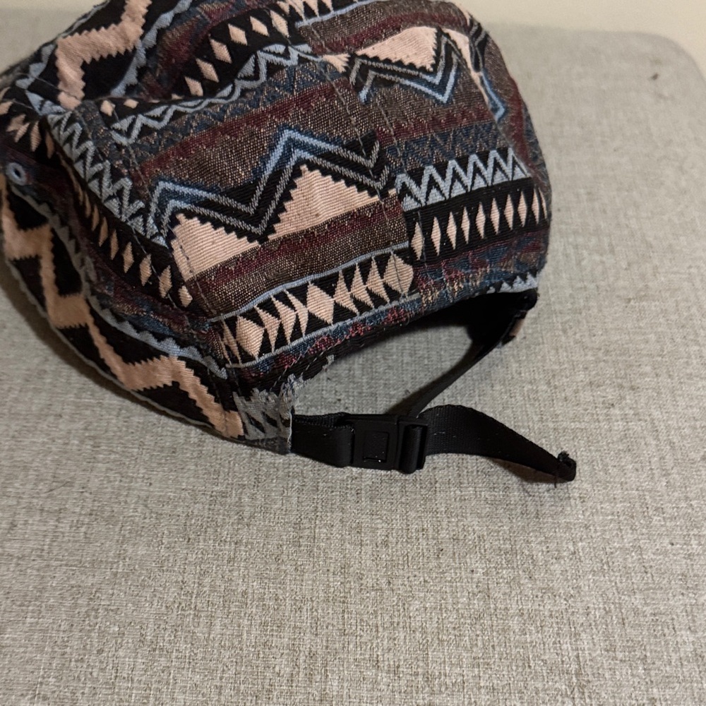 Patterned Salty Cap with Geometric Design - Picture 2 of 2